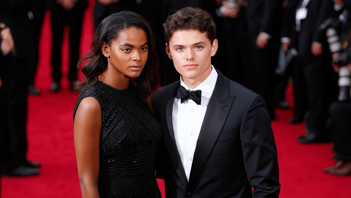 Ayo Edebiri And Connor Storrie Really Matched Each Other's Freak On The Golden Globes Red Carpet, And I'm Obsessed