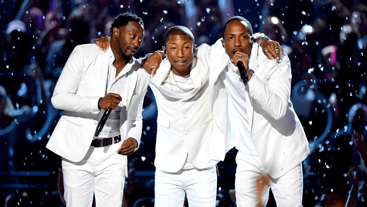 Snow Falls as the Clipse & Pharrell Perform ‘So Far Ahead’ at the 2026 Grammys