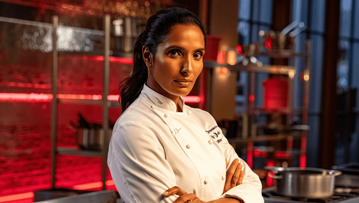 Padma Lakshmi hosts America's Culinary Cup on CBS, $1M prize for 16 elite chefs