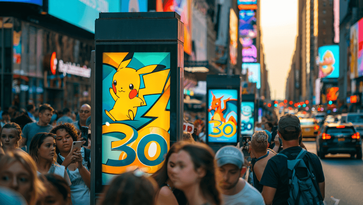 Pokemon 30th anniversary logo revealed for all 1,000+ creatures