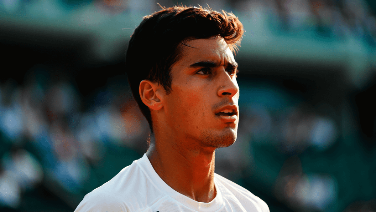 Luca Nardi loses to Alcaraz 6-1, 4-6, 6-3 in Doha, stages comeback attempt