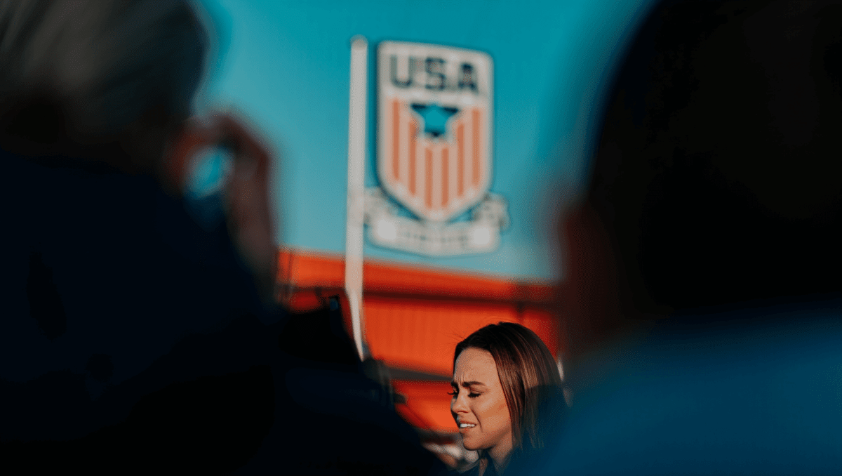 Katie Gaudreau opens up about emotional Team USA Olympic gold moment honoring her late brothers