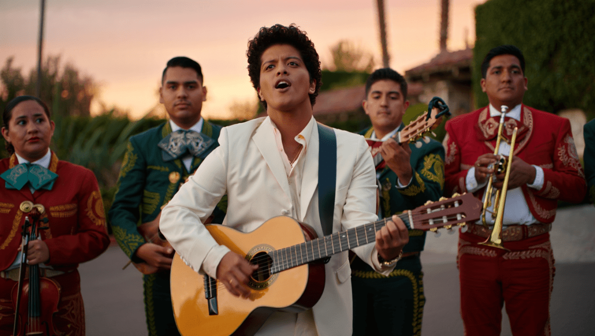 Risk It All Bruno Mars debuts music video with mariachi band, surprises fans