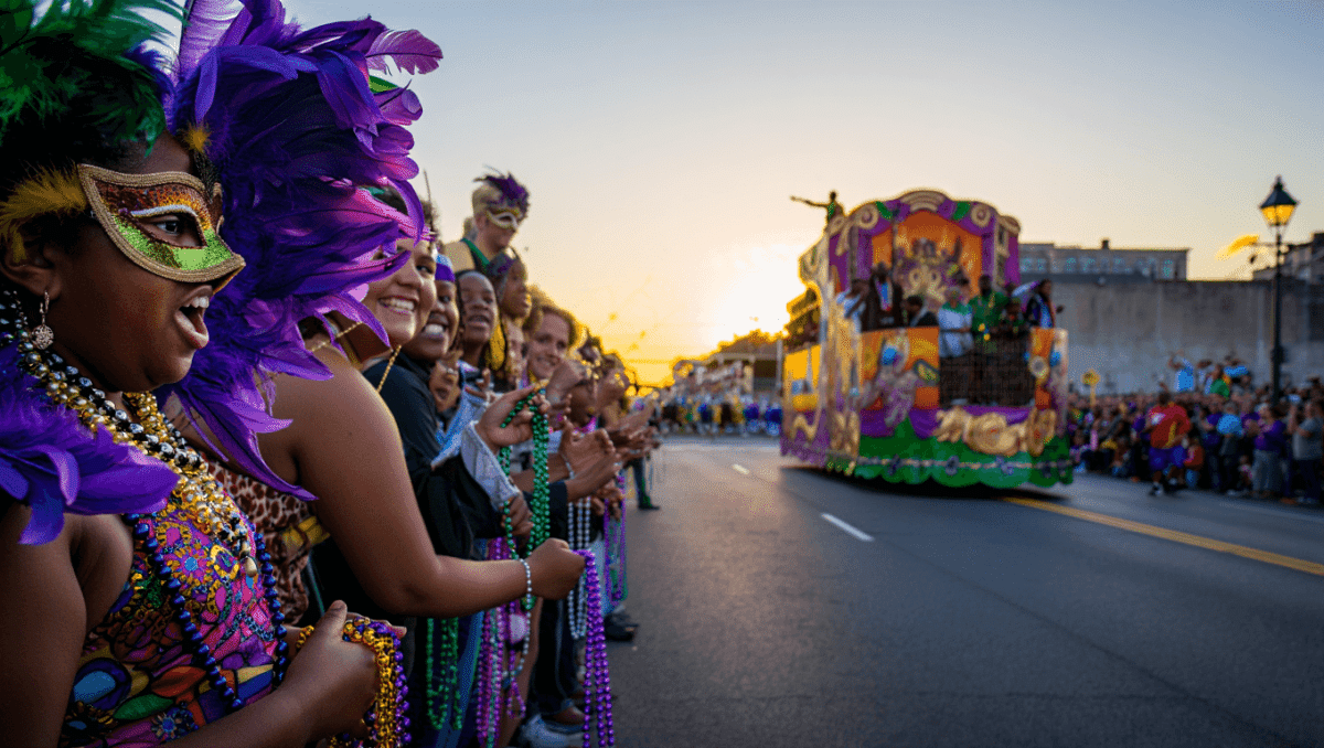 Mardi Gras 2026 peaks today with parades, live music, and carnival revelry across New Orleans