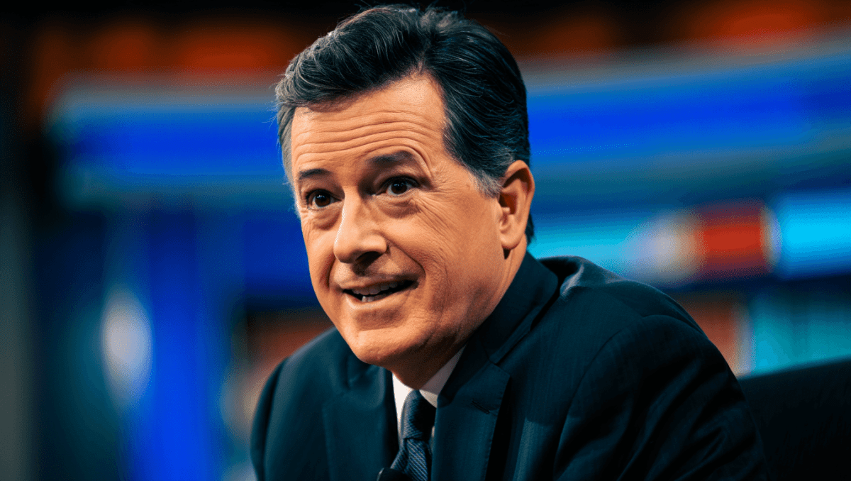 The interview: Colbert reunites with Dickerson amid CBS drama on Late Show