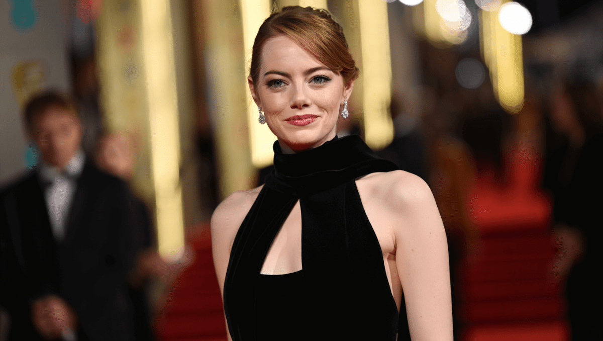 Emma Stone stuns in bold Louis Vuitton at BAFTAs 2026