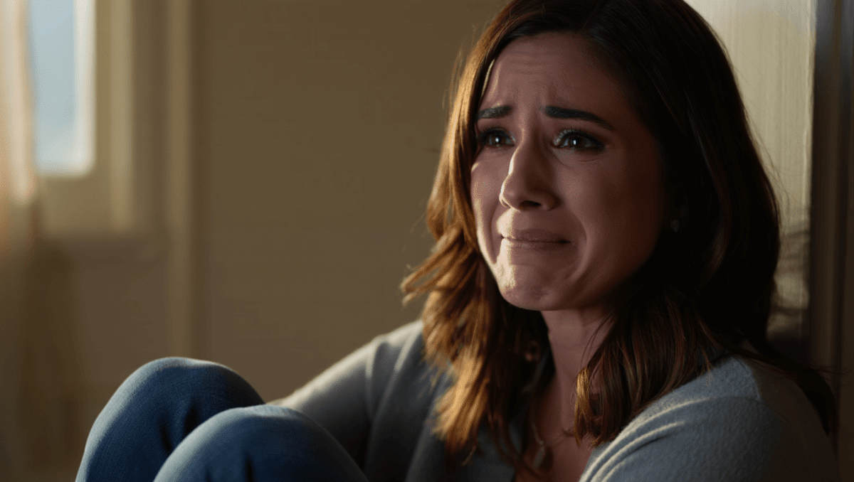 Christy Carlson Romano tearfully reveals positive cancer screening results