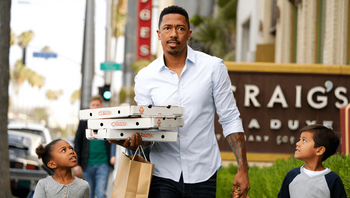 Nick Cannon takes five of his kids to dinner in West Hollywood