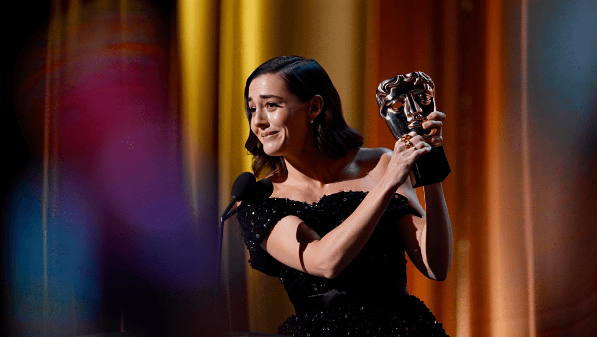 Jessie Buckley wins Best Actress at 2026 BAFTAs for Hamnet