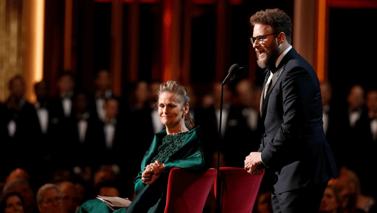 Seth Rogen honors 'utter genius' Catherine O'Hara at DGA AwardsMovies
