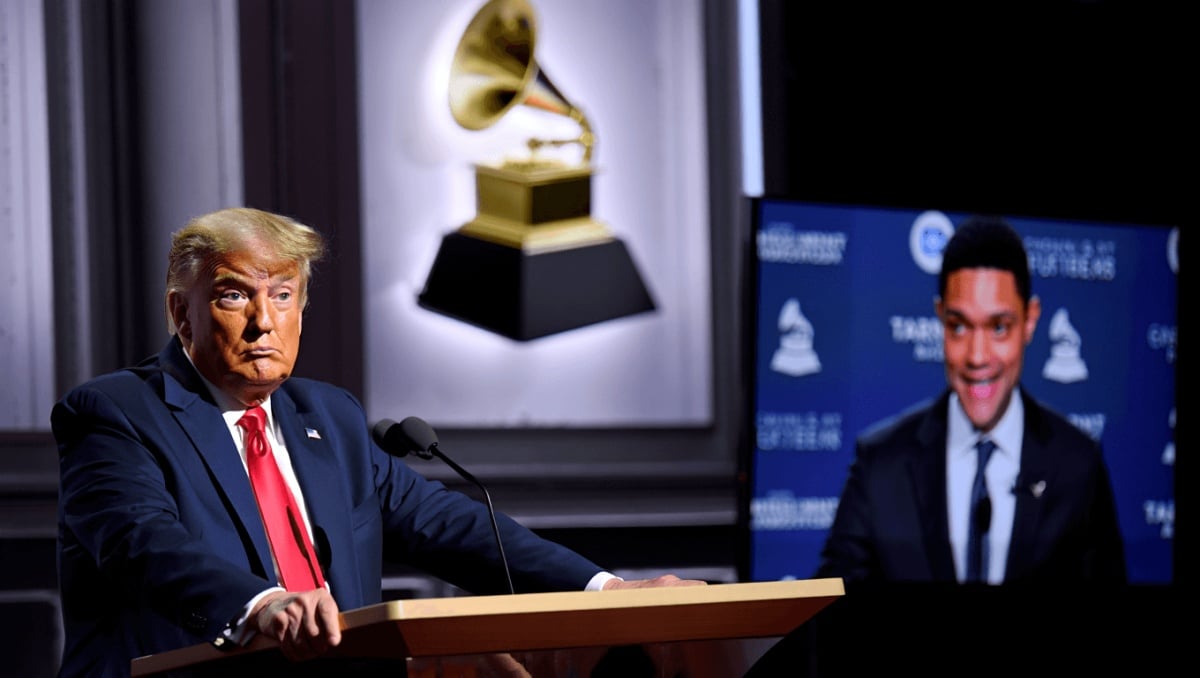 Donald Trump Slams Grammys, Threatens Lawsuit Over Trevor Noah Joke