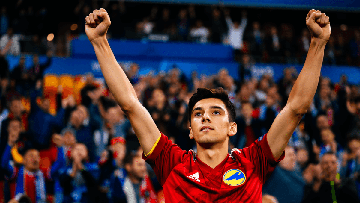 Esmir Bajraktarević scored first international goal for Bosnia in World Cup qualifier