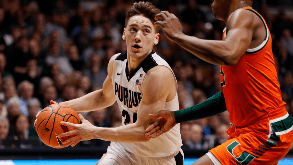 Purdue basketball faces Miami today in NCAA Tournament Round of 32