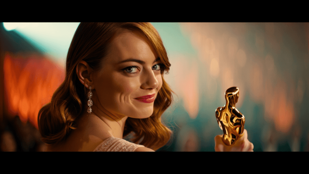 Emma Stone Oscar wins two Best Actress awards for Poor Things and La La Land