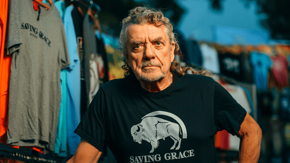 Robert Plant sells Saving Grace merchandise online for the first time