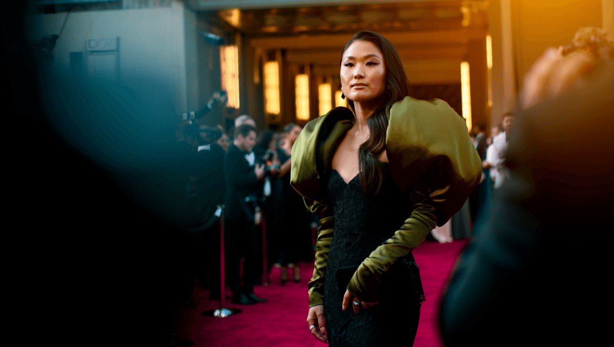Arden Cho stuns at 2026 Oscars in Miss Sohee couture, KPop Demon Hunters voice star shines