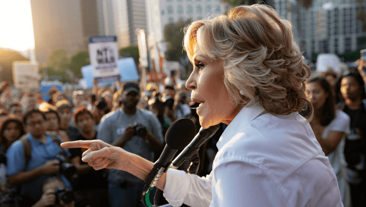 Jane Fonda slams Trump's Iran war as 'unnecessary, unprovoked'