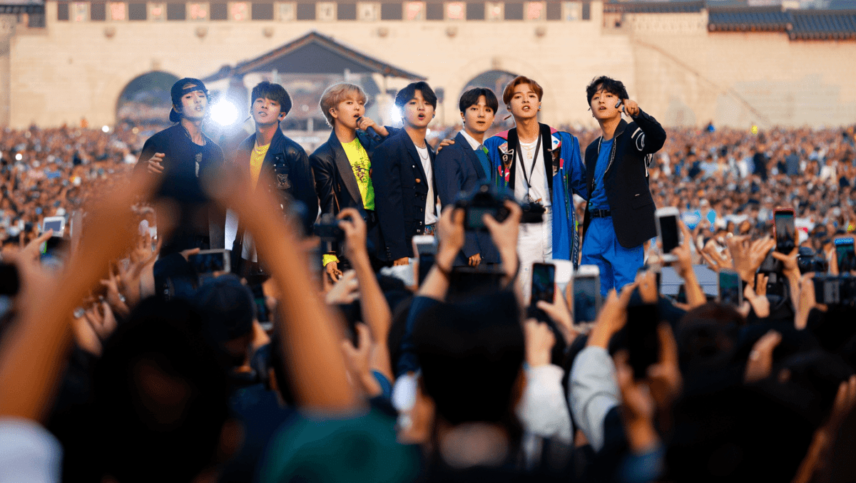 BTS members reunite for first comeback concert in 4 years at ARIRANG