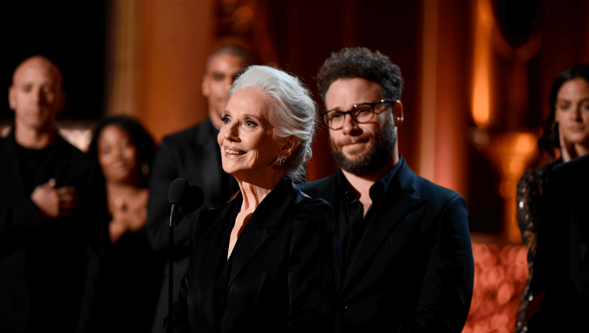 Catherine O'Hara wins posthumous Actor Award for The Studio, Seth Rogen honors late icon