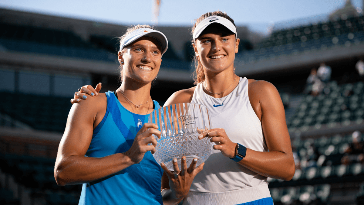 Taylor Townsend wins Indian Wells doubles title with Siniakova, 7-6, 6-4