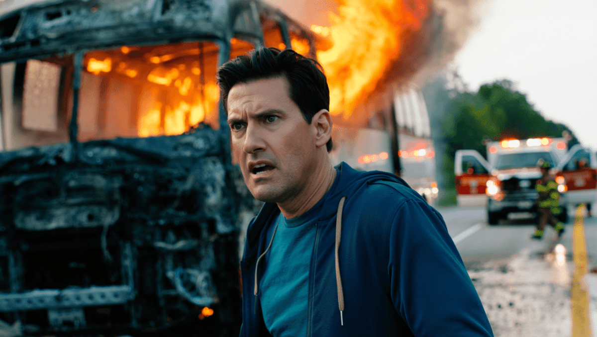 Bert Kreischer's tour bus catches fire on I-94, all crew safe