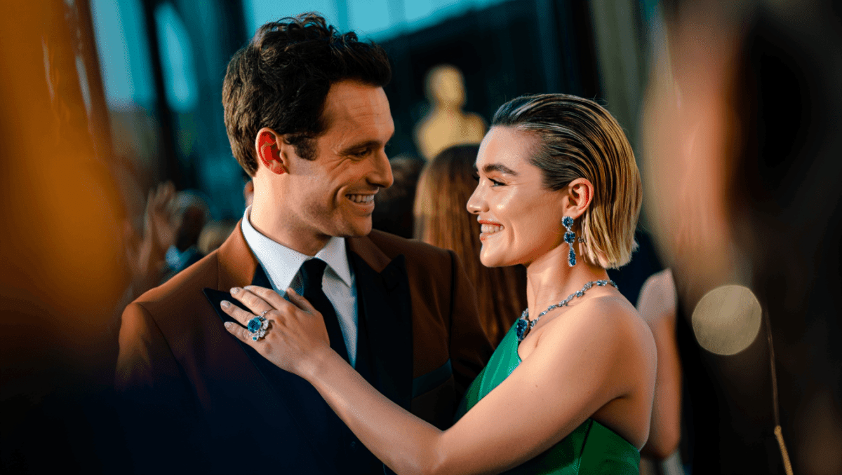 Finn Cole makes relationship with Florence Pugh Instagram official at Milan event