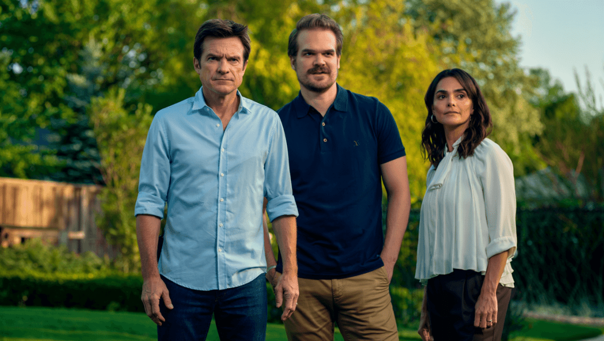 DTF St Louis cast brings dark comedy gold with Jason Bateman, David Harbour, Linda Cardellini