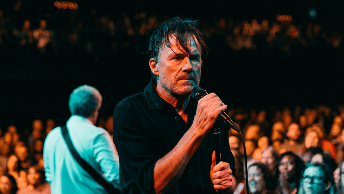 Michael Shannon brings out R.E.M.'s Michael Stipe at Brooklyn Steel last night