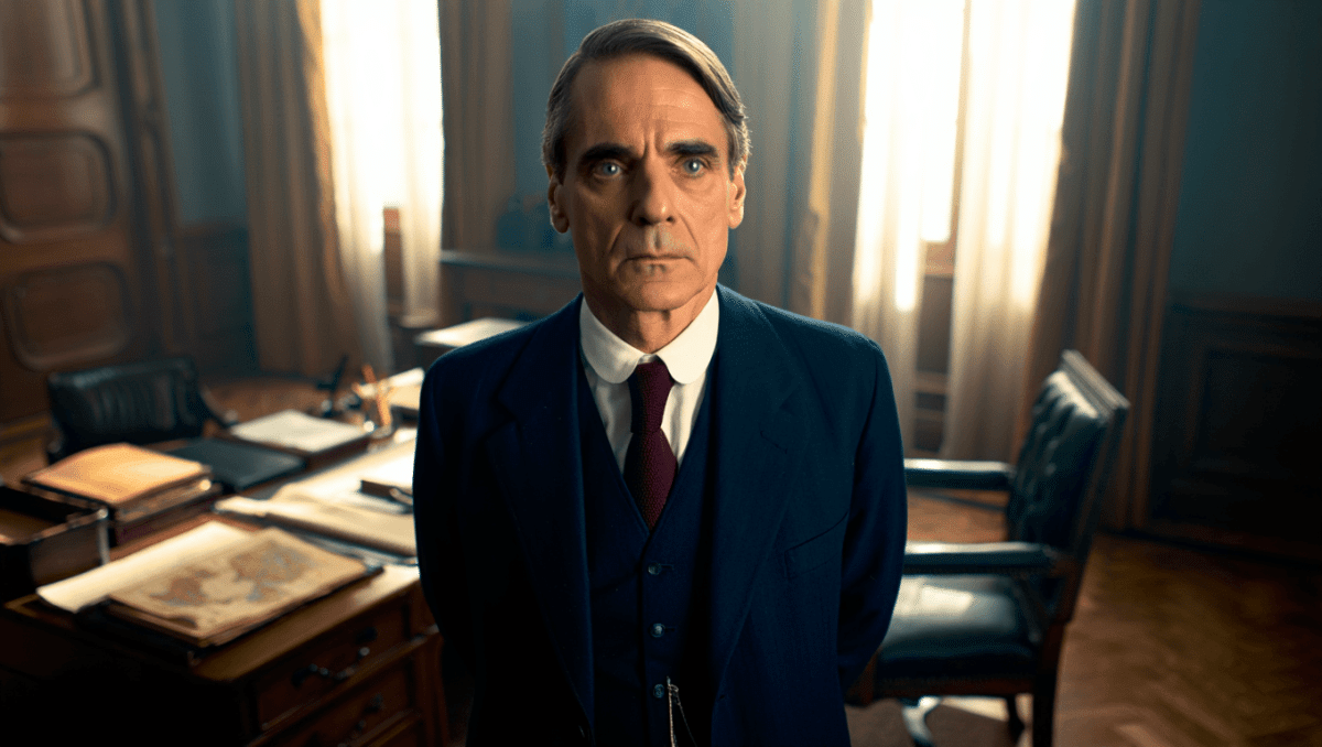 Jeremy Irons plays villainous British commissioner in 'Palestine '36,' now in theaters