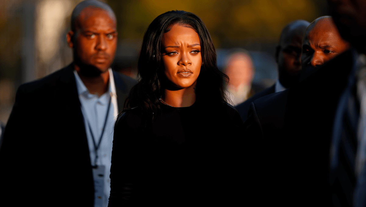 Rihanna's Beverly Hills home hit by gunfire today, suspect arrested, no injuries
