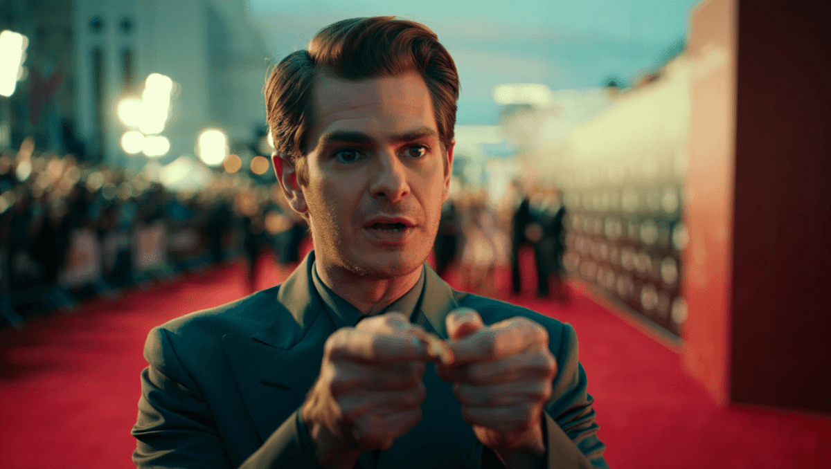 Andrew Garfield blasts 'scared little men' hoarding world's resources