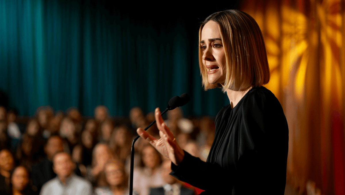 Diane Keaton honored last night at SAG Awards, Sarah Paulson gives tribute