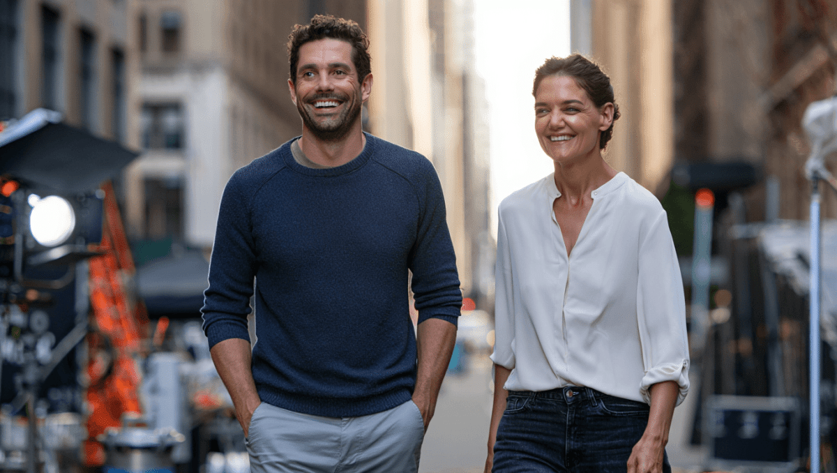 Joshua Jackson reunites with Katie Holmes for Happy Hours trilogy, Dawson's Creek stars back together after 25 years