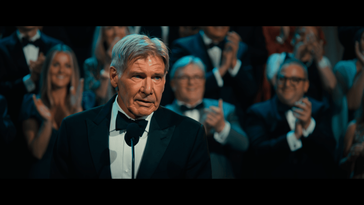 Harrison Ford tears up accepting Life Achievement Award, reflects on legacy