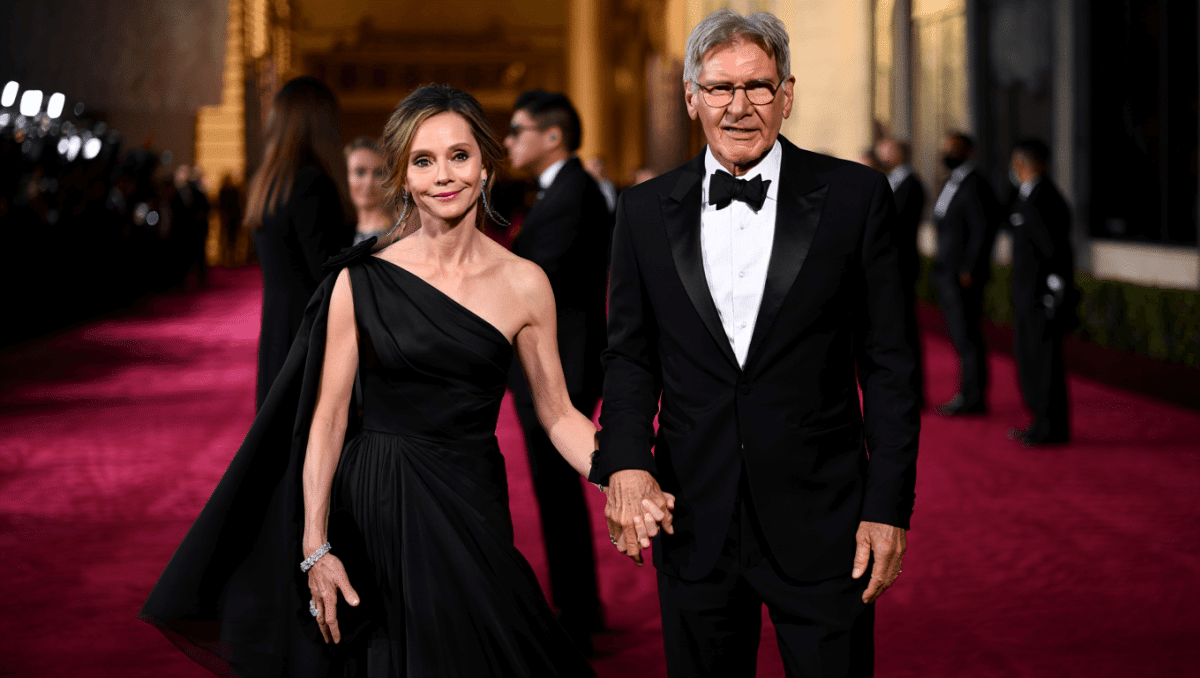 Harrison Ford's wife Calista Flockhart makes rare SAG Awards appearance