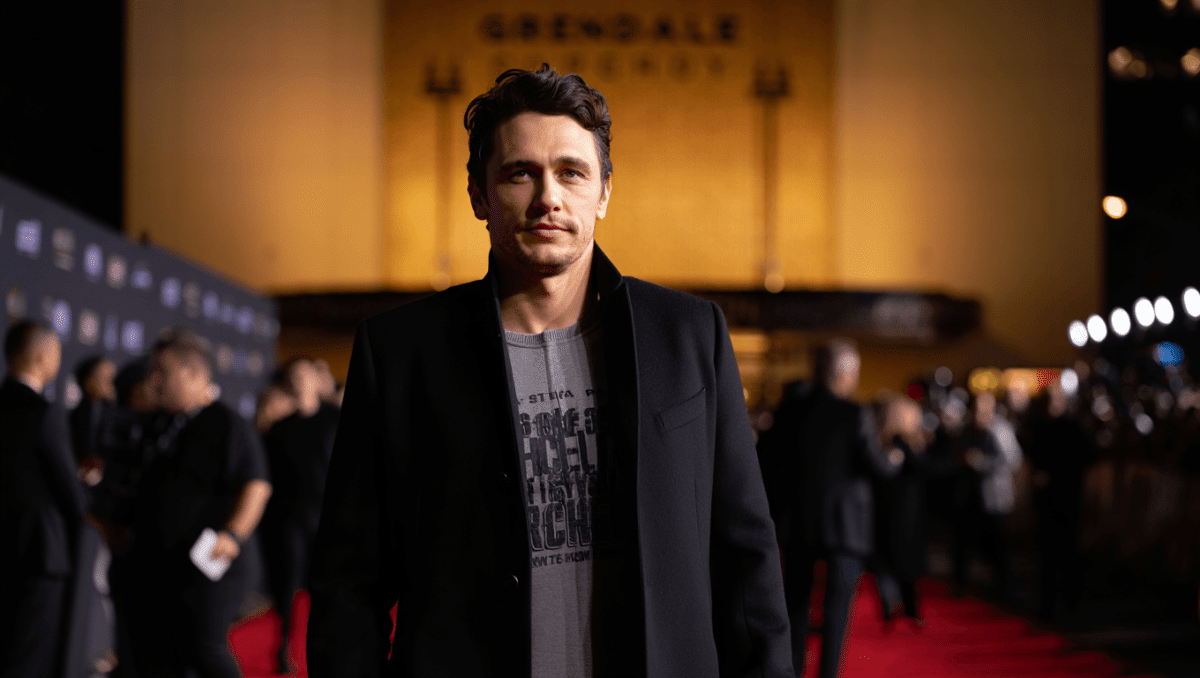James Franco makes rare red carpet return for Hey Joe premiere