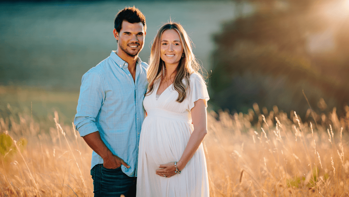 Taylor Lautner and wife Tay expecting first baby, announce today