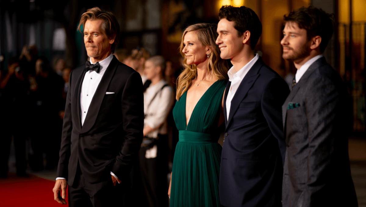 Kevin Bacon and Kyra Sedgwick premiere Family Movie at SXSW with their kids