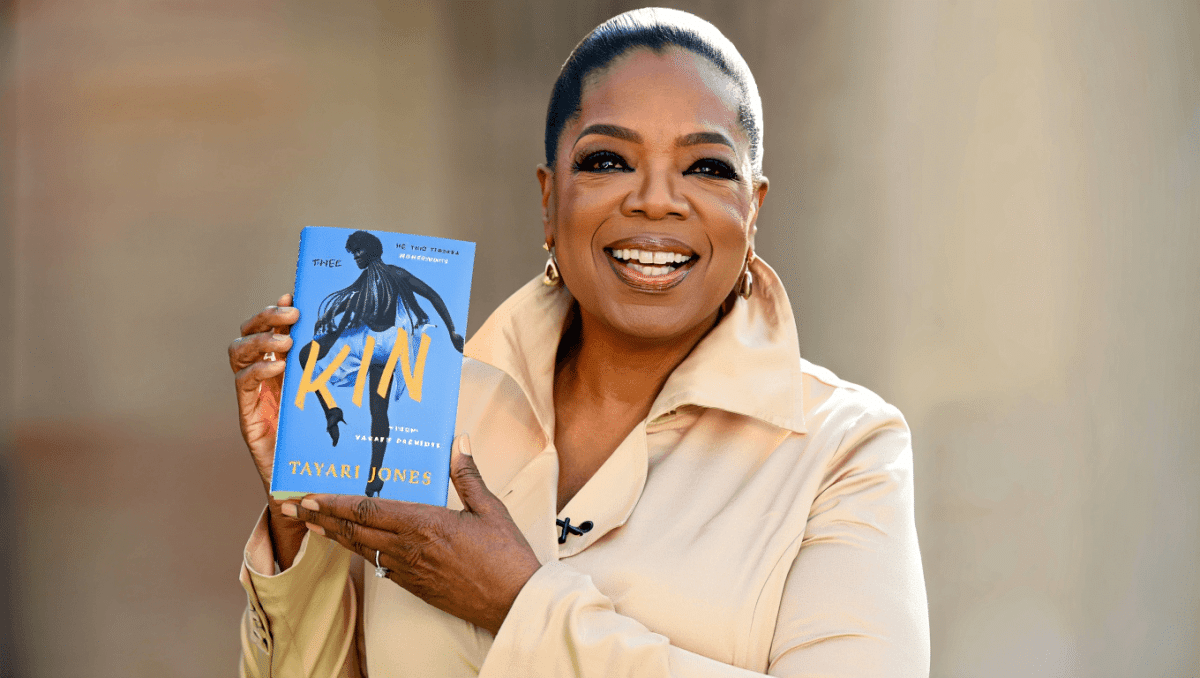 Oprah names 'Kin' her first book club pick of 2026, calls it a masterpiece