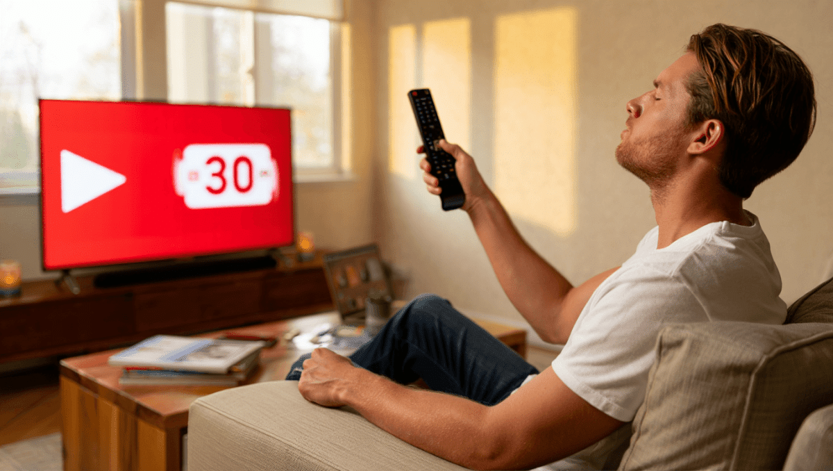 YouTube TV now forces 30-second unskippable ads on smart TVs