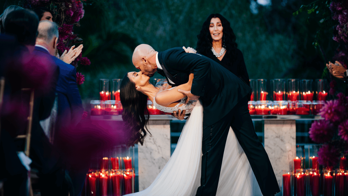 Chaz Bono marries first girlfriend after 40 years, mom Cher witnesses glam wedding