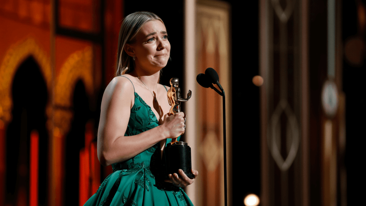 Emily Watson praised by Jessie Buckley at Actor Awards for Hamnet performance