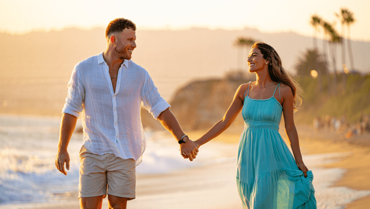 Blake Griffin flaunts engagement with model fiancée on Malibu beach