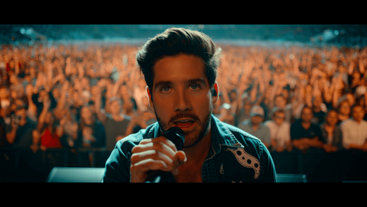 Russell Dickerson makes historic Houston Rodeo debut with 60K fans