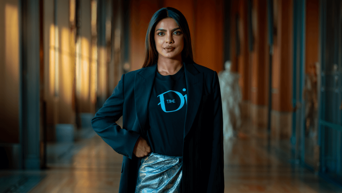 Priyanka Chopra stuns at Dior Paris Fashion Week in bold menswear look