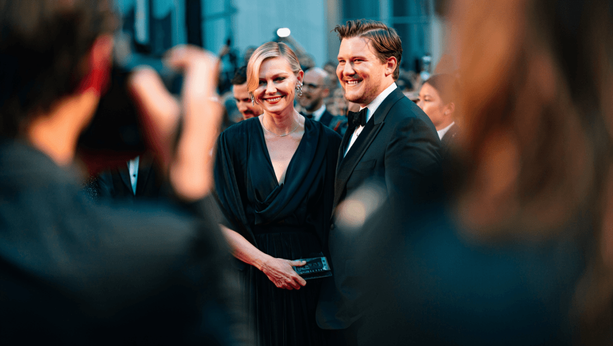 Jesse Plemons and Kirsten Dunst wow in coordinating black looks at 2026 Oscars