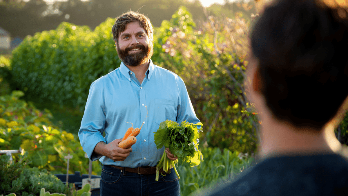 Zach Galifianakis unveils Netflix gardening show for April 22 release