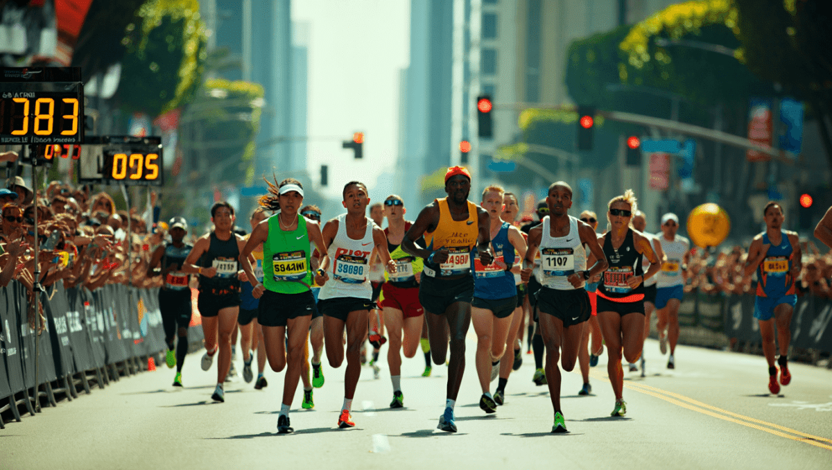 LA Marathon tracking live today with free app, real-time runner updates