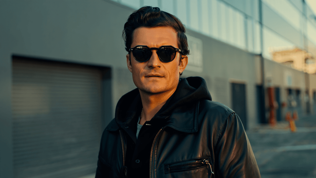 Orlando Bloom launches Porsche Design collection with luxury leather jacket