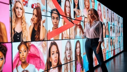 Pamela Anderson’s New Campaign Bans AI Models